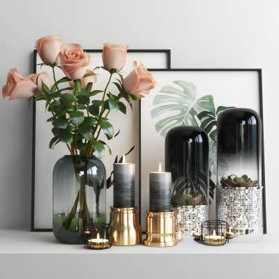 现代花瓶摆件 装饰品摆件